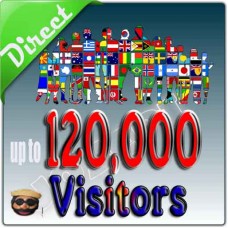 10000 REAL VISITORS FROM THE INTERNET TO YOUR WEBSITE