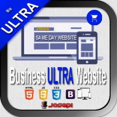 WEB DESIGN - BUSINESS ULTRA - Advanced Fully Optimized Website with E-commerce Store  